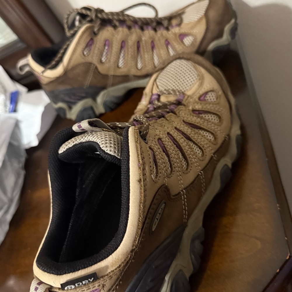 Obey Beige and Violet Athletic Shoes